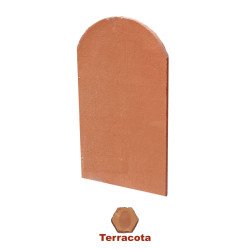 TEJA PLANA PUNTA OVALADA